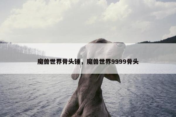 魔兽世界骨头锤，魔兽世界9999骨头
