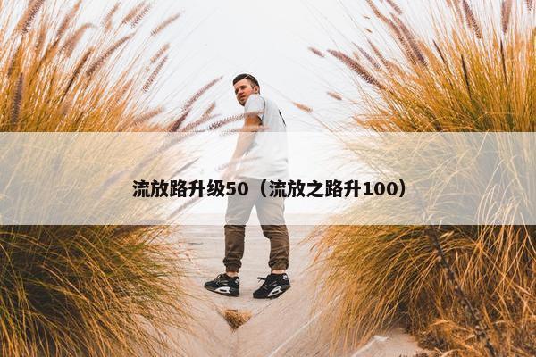 流放路升级50（流放之路升100）